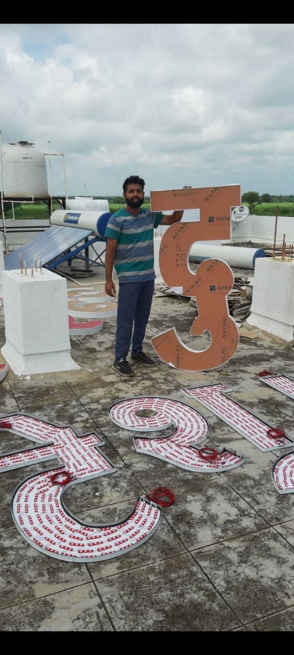 Acrylic Sign Boards project 70
